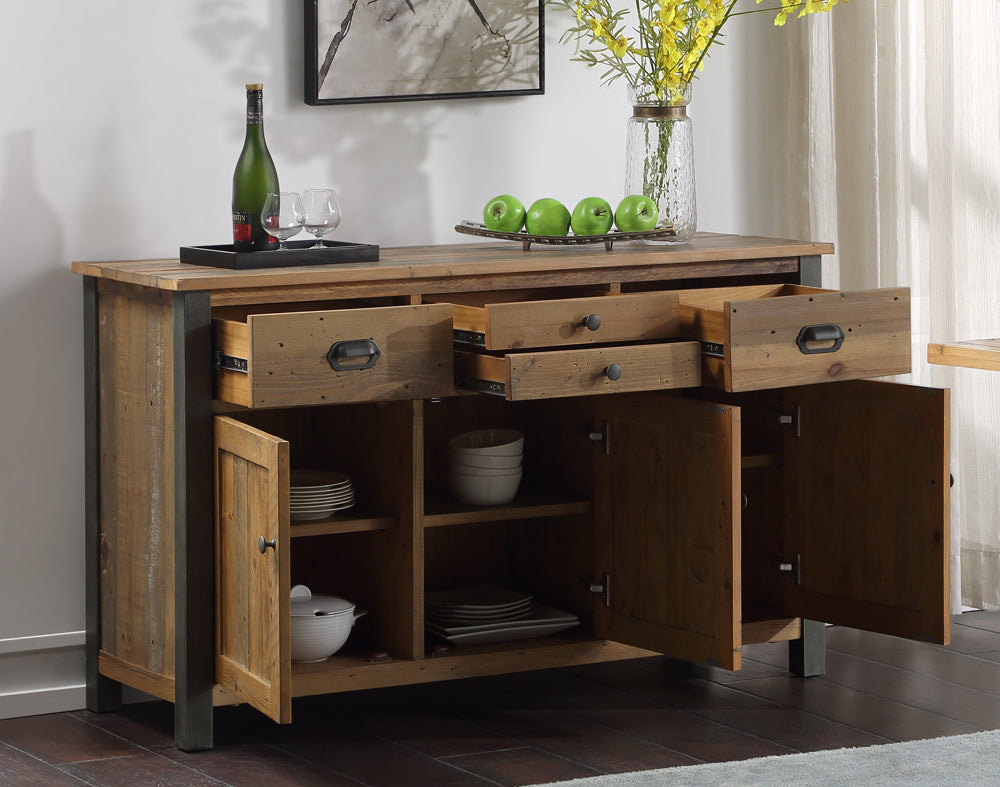 Harringay Reclaimed Wood Sideboard - The Orchard Home and Gifts